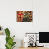 Poster Minuscule string ! Noël (Bureau à domicile)