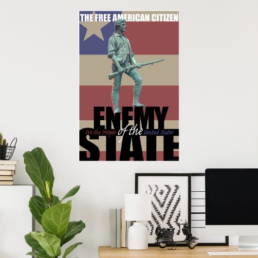 Poster Minuteman (Bureau à domicile)