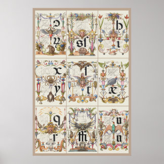 Poster Mira Calligraphiae Monumenta 002