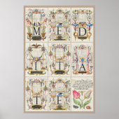 Poster Mira Calligraphiae Monumenta Meditate (Devant)