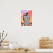 Poster Miracle au sommet de la cheminée. (Cuisine)