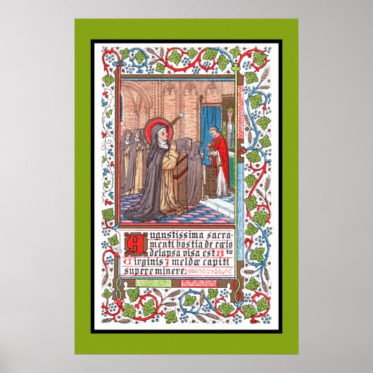 Poster Miracle de la B. Imelda Lambertini (VVP 010) Affic (Devant)