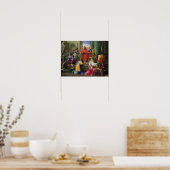 Poster Miracles de Saint Paul à Ephèse, 1693 (Cuisine)