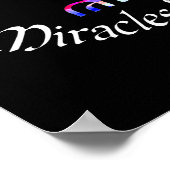 Poster Miracles Happen Menorah (Coin)