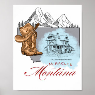 Poster Miracles, Montana