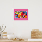 Poster Miraculeux Chaque fille est un super héros (Cuisine)