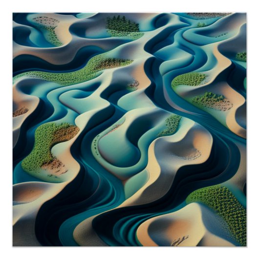 Poster Mirage currents (Devant)
