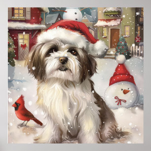 Poster Mirage Havaneis de Noël Joie d'Hiver
