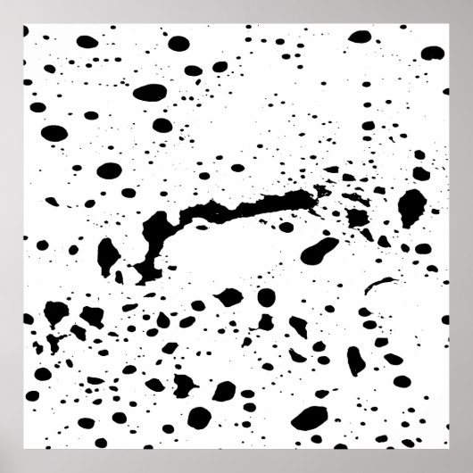 Poster Mirage monochrome (Devant)