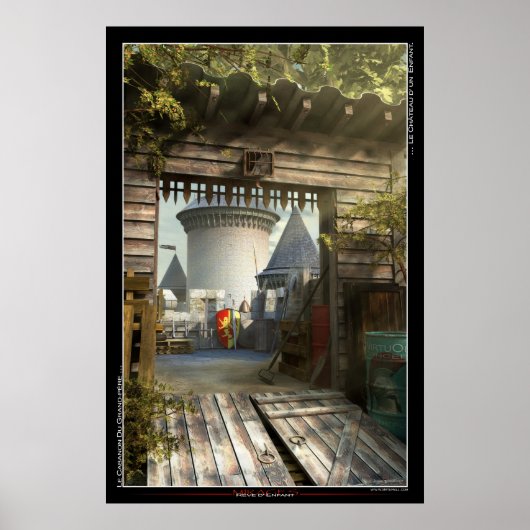 Poster Mirages - rêve enfant (Devant)