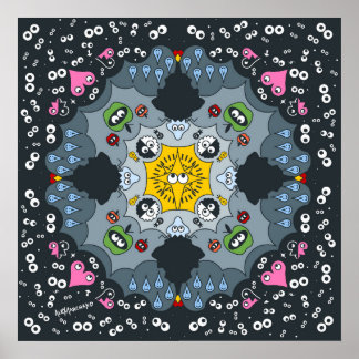 Poster Mirakel Mandala