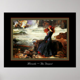 Poster Miranda ~ La Tempête