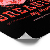 Poster Miranda Lambert Briser Mes Cartes Postales Coeur D (Coin)