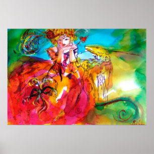 Poster MIRANDOLINA / Masques de Carnaval vénitien