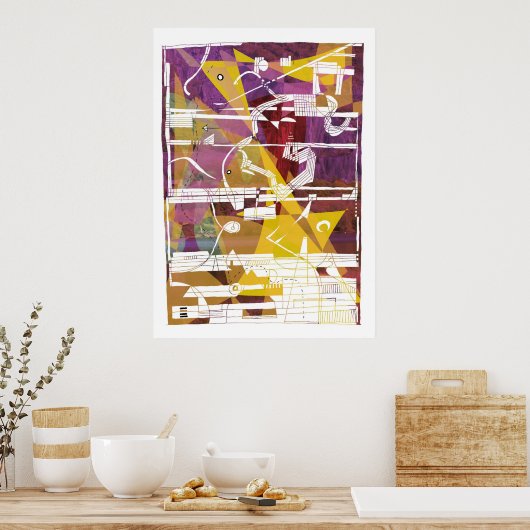 Poster Miro est as (Cuisine)