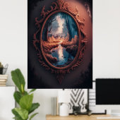 Poster Miroir à enchantement (Bureau à domicile)