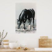 Poster Miroir, Miroir..... imprimer (Cuisine)