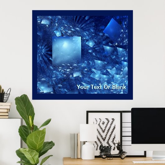 Poster Miroirs (Bureau à domicile)