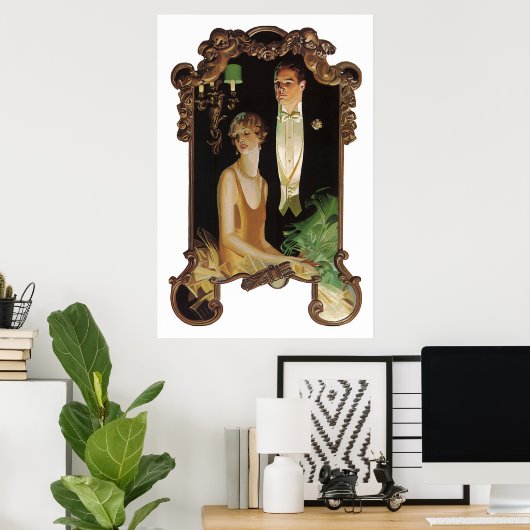 Poster Mirror (Bureau à domicile)