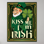 Poster Mischievous Irish Leprechaun (Devant)