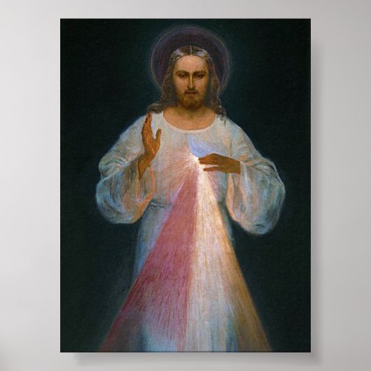 Poster Miséricorde divine (Devant)
