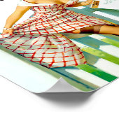 Poster Mishap des années 1950 par Gil Elvgren (Coin)