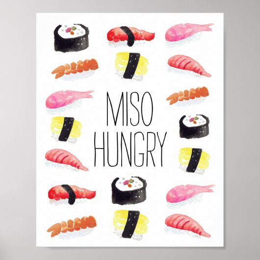 Poster Miso Hungry (Devant)