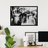 Poster Miss America et Neptune 1922 (Bureau à domicile)