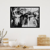 Poster Miss America et Neptune 1922 (Cuisine)