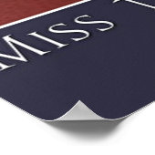 Poster Miss Amérique Ado 2001 (Coin)