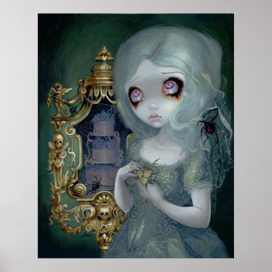 Poster Miss Havisham ART IMPRIMER Gothique Grandes attent (Devant)