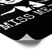 Poster - Miss Me Pourtant Donald Trump - 45ème Président  (Coin)