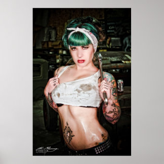 Poster Miss Mischief Workin Gal