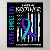 Poster Miss Mon Frère Prévention du Suicide Ameri (Devant)