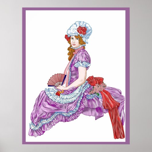 Poster Miss Muffet (Devant)