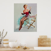 Poster Miss Sylvania Pin-Up Girl (Cuisine)