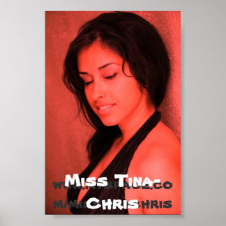 Poster Miss Tina-Chris