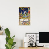 Poster Missal de Saint-Georges de Topusko (Bureau à domicile)