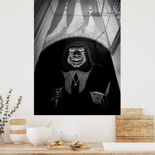 POSTER MISSILE SILO MURAL (Cuisine)