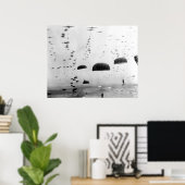 Poster Mission aéroportée pendant la peinture de 2ÈME GUE (Bureau à domicile)