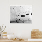 Poster Mission aéroportée pendant la peinture de 2ÈME GUE (Cuisine)