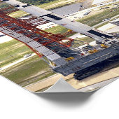 Poster Mission Apollo 11 à l'anniversaire de la Lune (Coin)