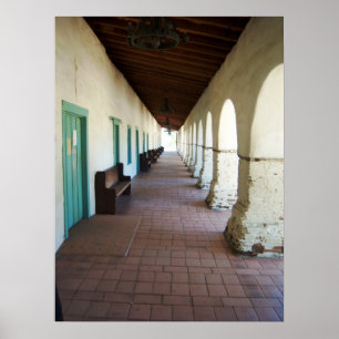 Poster Mission de San Juan Bautista