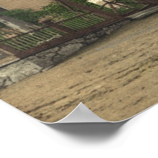 Poster Mission Dolores à San Francisco (Coin)