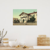 Poster Mission Dolores à San Francisco (Cuisine)