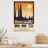 Poster Mission : Jupiter 1967 (Cuisine)