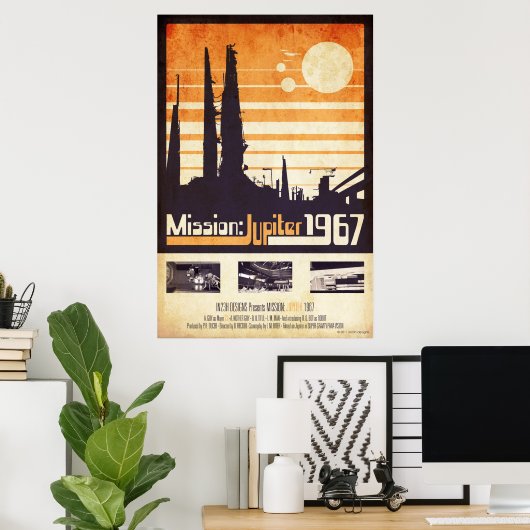 Poster Mission : Jupiter 1967 (Bureau à domicile)