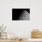 Poster Mission lunaire Artemis Surface lunaire (Cuisine)