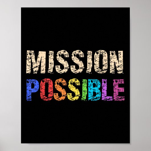 Poster Mission Motivation possible Inspiration école (Devant)