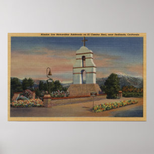 Poster Mission San Bernardino Asistencia